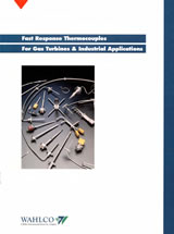 Wahlco Thermocouples brochure