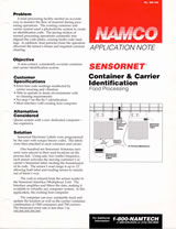 Namco Sensornet case history